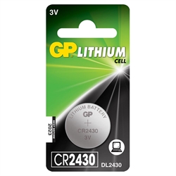 Batteri GP CR2430 til parkeringsure