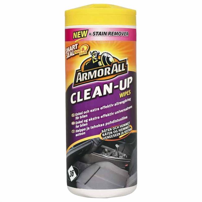Armor All Clean UP Wipes 36 stk.
