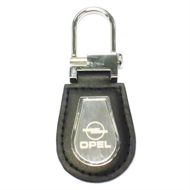 Nøglering læder Opel