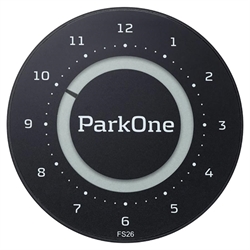 Parkeringsskive Parkone 2 Carbon black