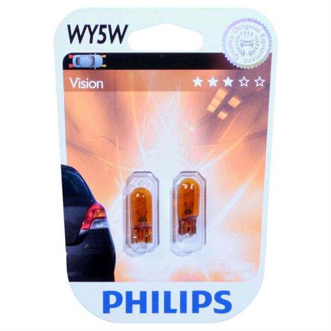 Pære T10 WY5W 5W 12V ORANGE