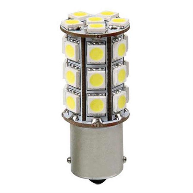 Led P21W BA15S Klar hvid 27 Smd 12V stk.