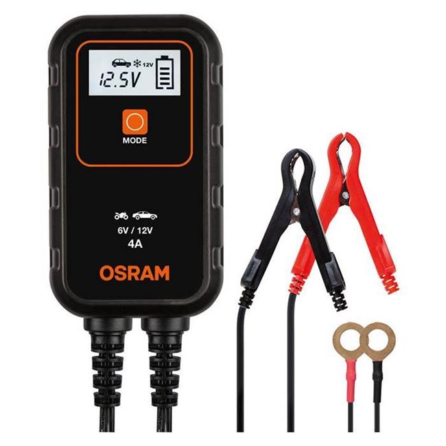 Osram batterilader smart 4 amp 6/12V